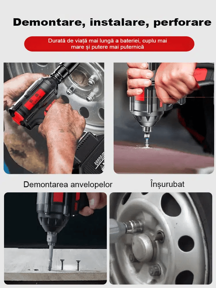 ProMax™ Set Profesional de Bormașină Electrică Portabilă