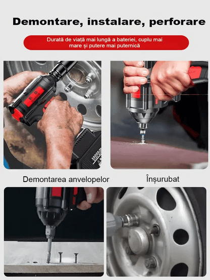 ProMax™ Set Profesional de Bormașină Electrică Portabilă
